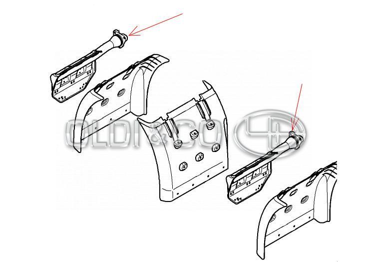 26.002.23820 / 
       
                          Mudguard bracket