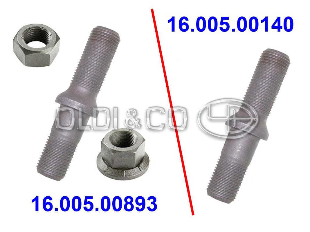 16.005.00893 / 
       
                          Wheel bolt